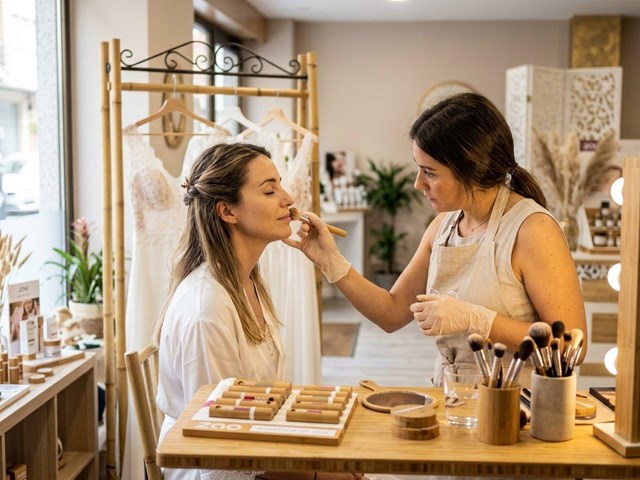 Luce una piel cuidada y natural con nuestro maquillaje de novia en Vigo