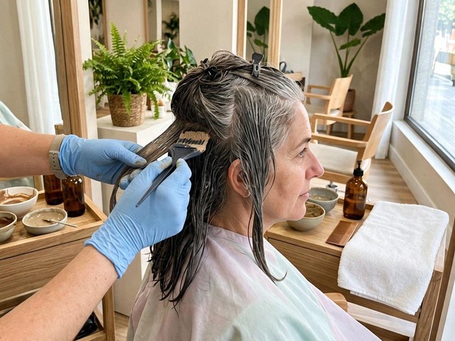 Teñirse sin castigar el pelo es posible con nuestra coloración saludable en Vigo